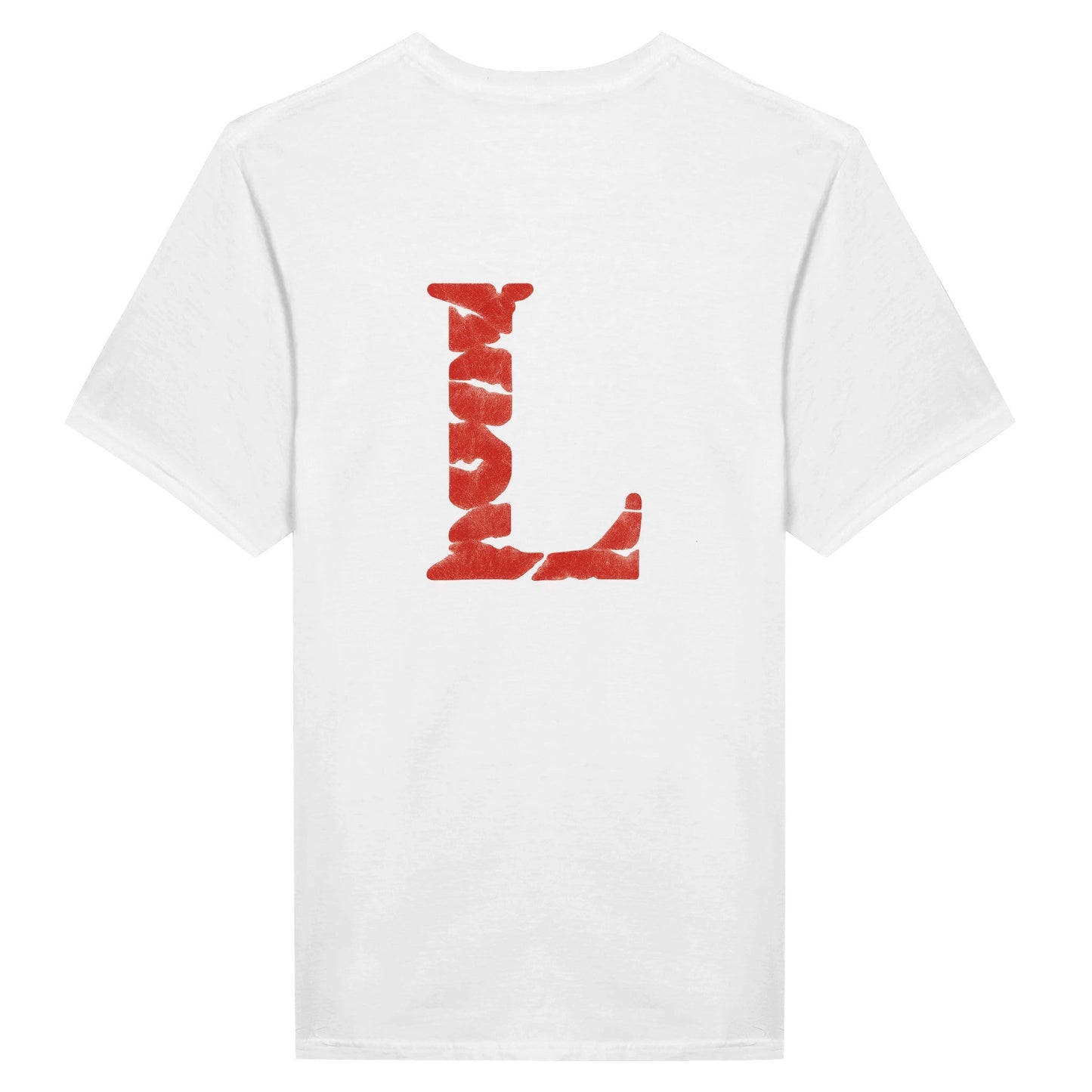 T-shirt Bisous avec Initiale