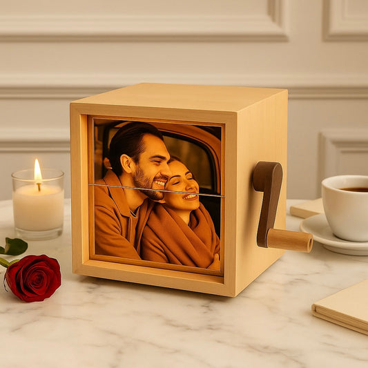 Boite à Photos Personalisede Rotative