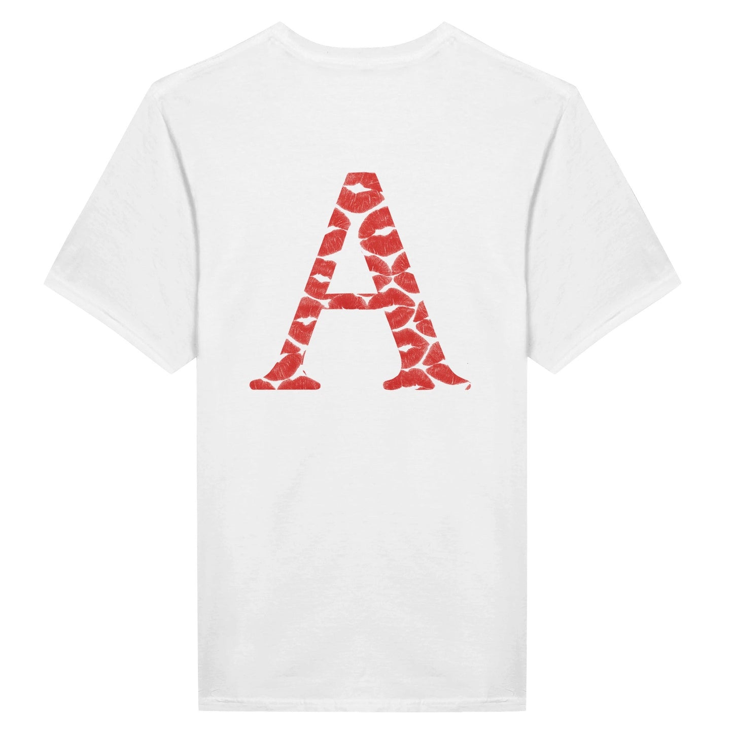 T-shirt Bisous avec Initiale