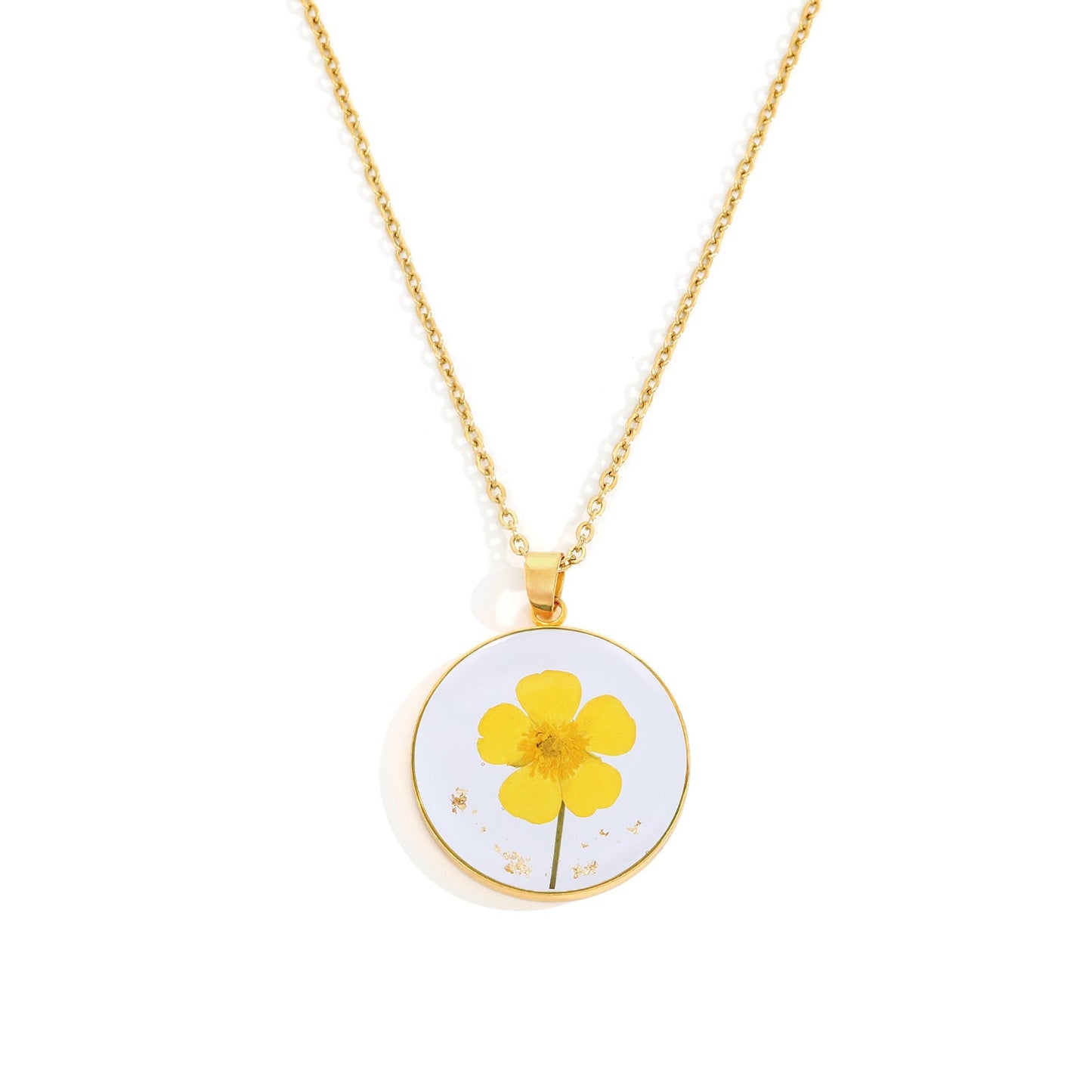 Birth Month Flower Necklace