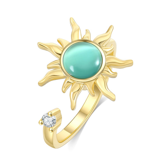 Sun Fidget Ring