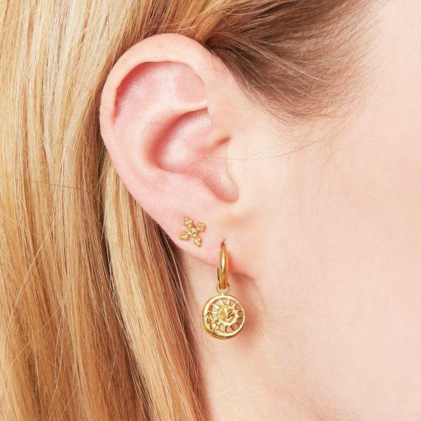 Boucle d'Oreille Sun-Moon