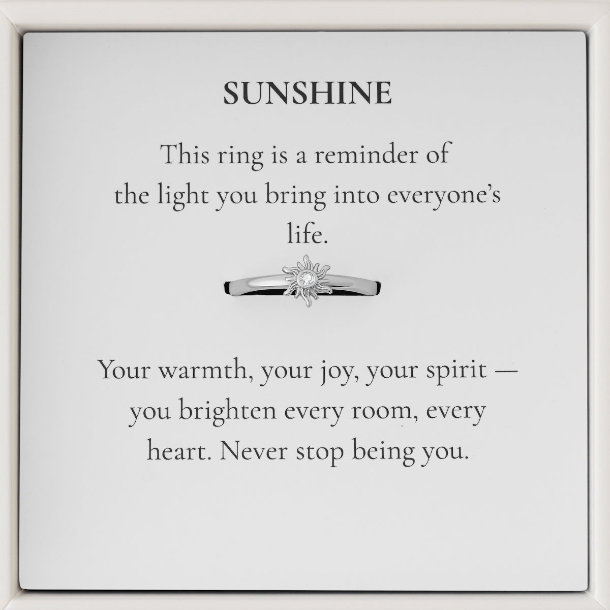 Sunshine Ring